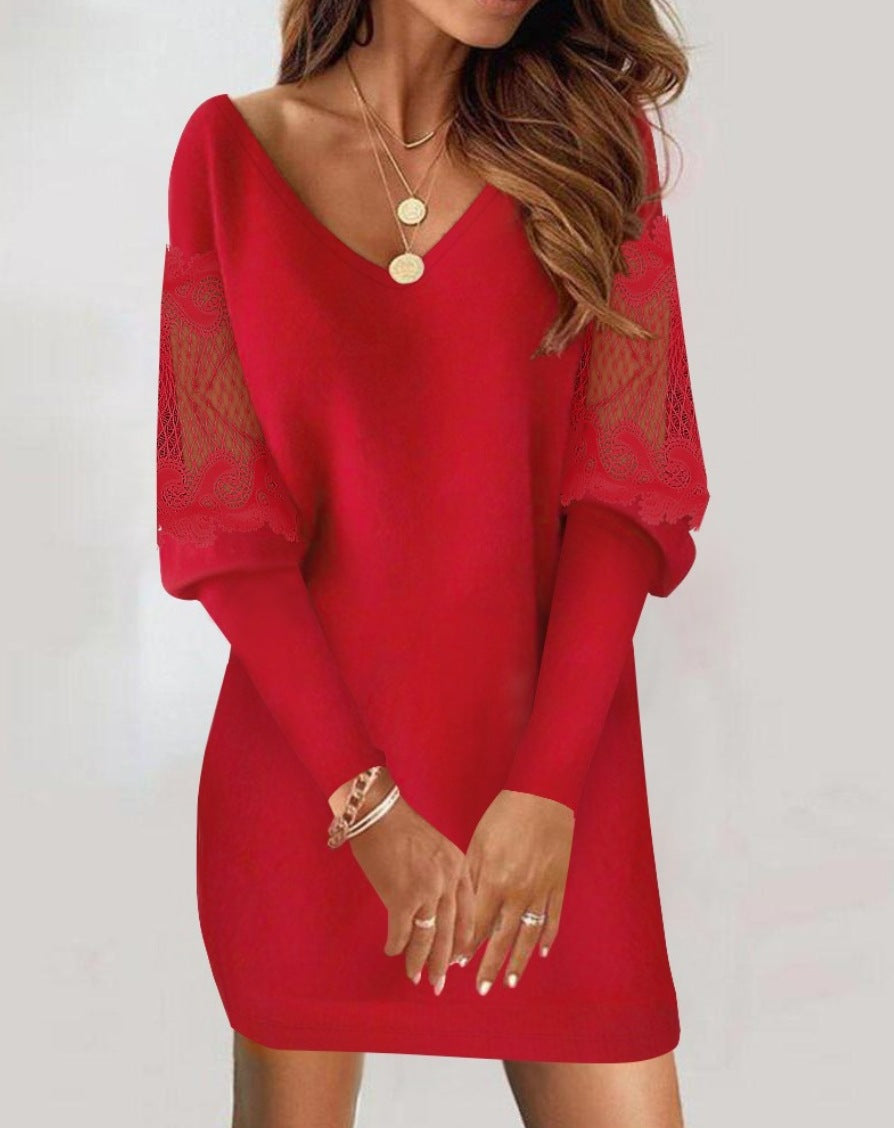Claire – Elegante kanten jurk