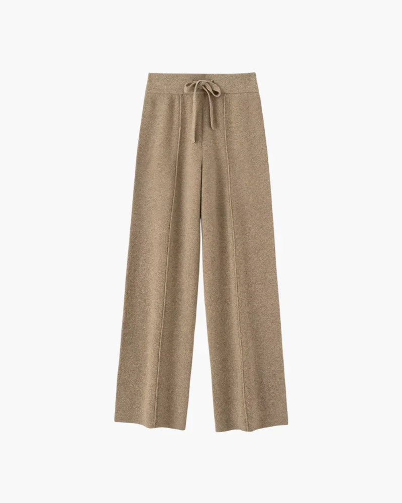 Ewa | Pantalon van pure merinowol