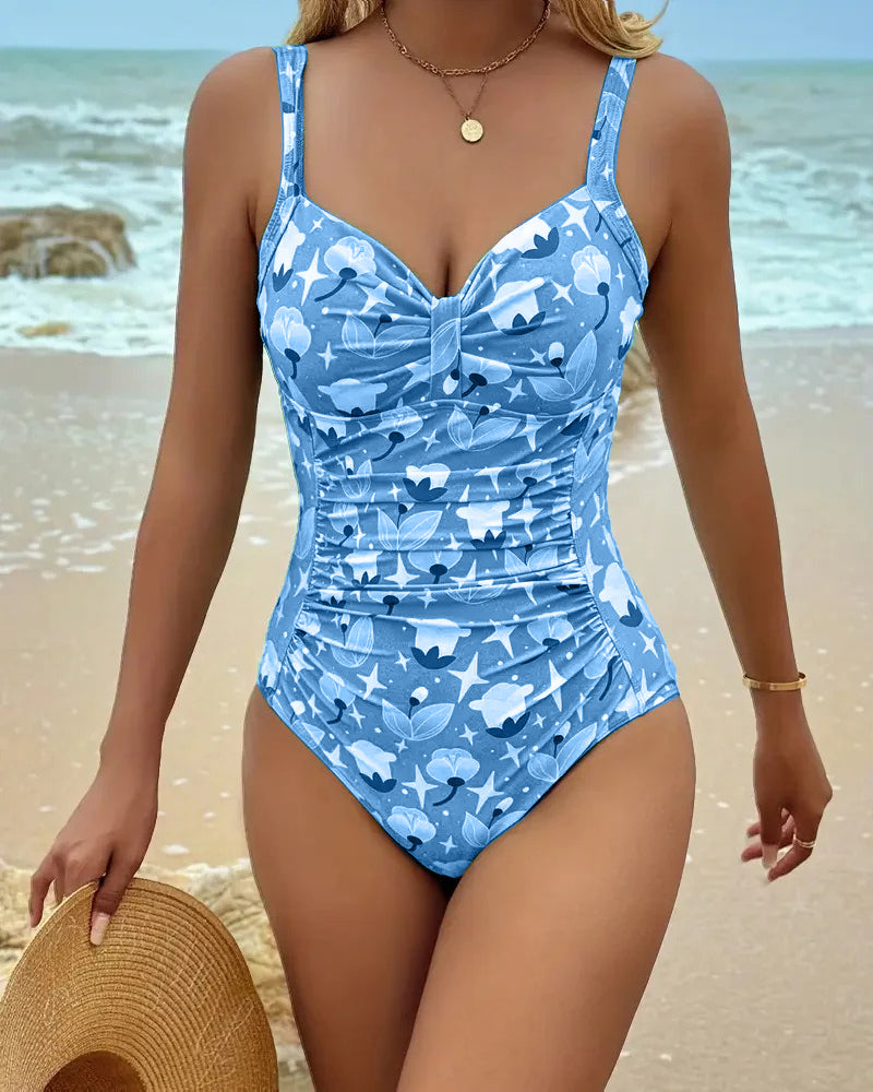 Badpak met print en hemdjesmodel