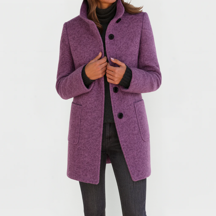 Eleonora | Manteau en laine à coupe midi