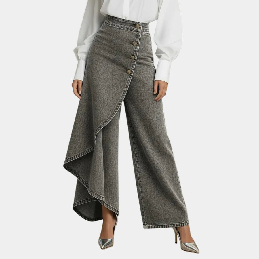 Martina | High-waisted wide-leg jeans