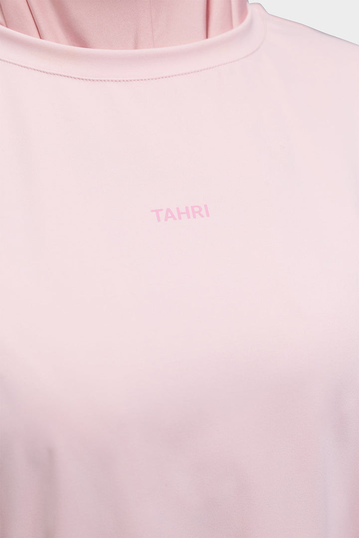 Modest Training Top Soft Pink