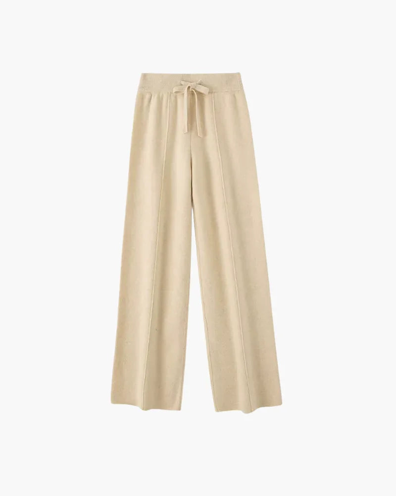 Ewa | Pantalon van pure merinowol