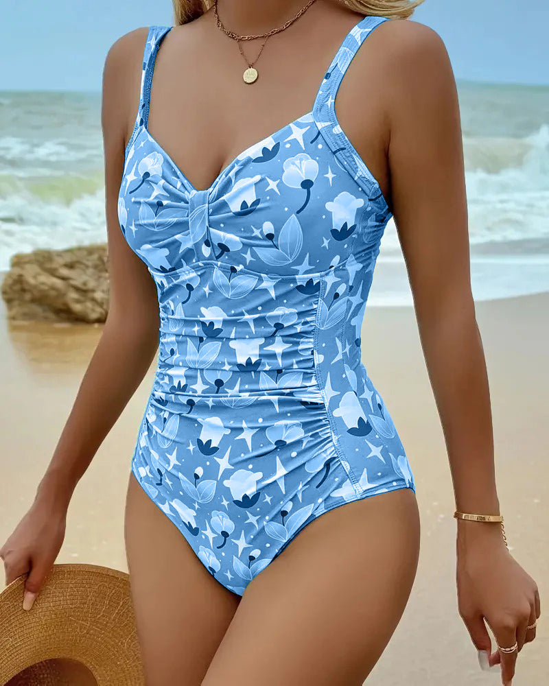 Badpak met print en hemdjesmodel