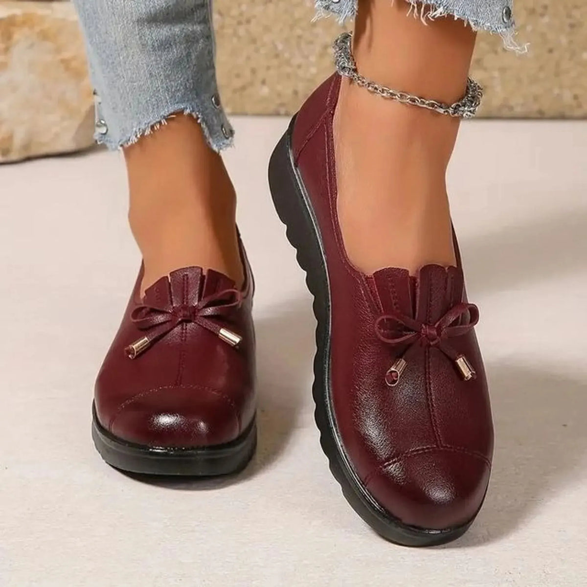 Irène | Mocassins à plateforme