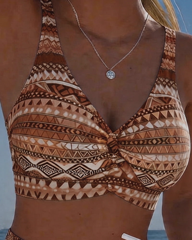 Geometrische bikini (tweedelig)