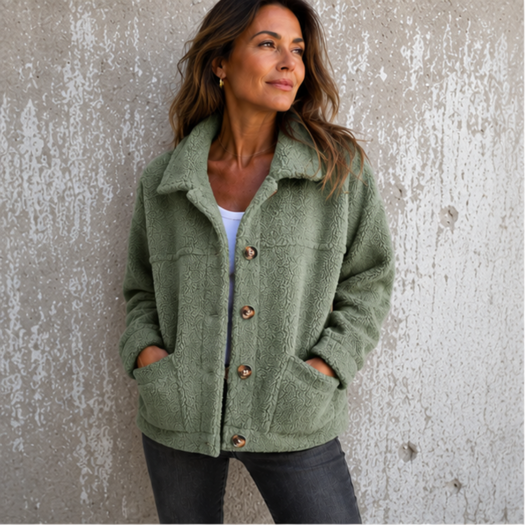 Selina - Veste en laine à texture douce