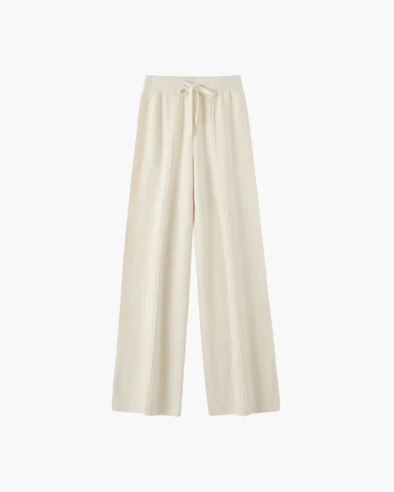 Ewa | Pantalon van pure merinowol