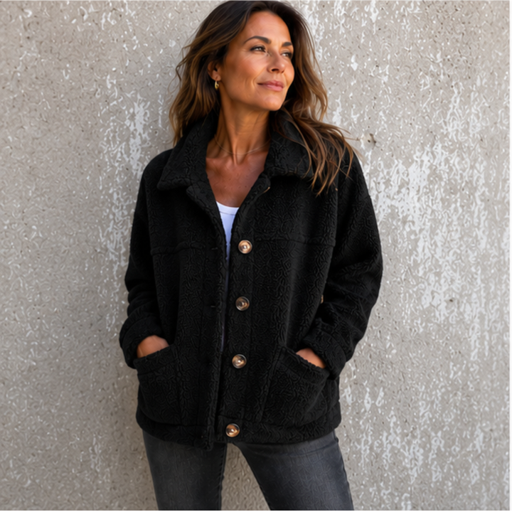 Selina - Veste en laine à texture douce