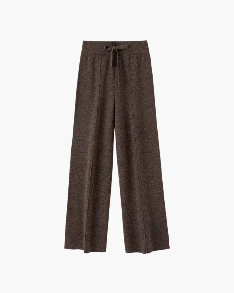 Ewa | Pantalon van pure merinowol