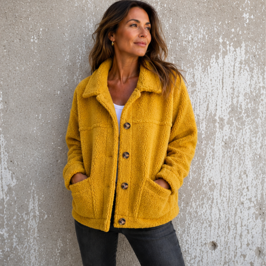 Selina - Veste en laine à texture douce