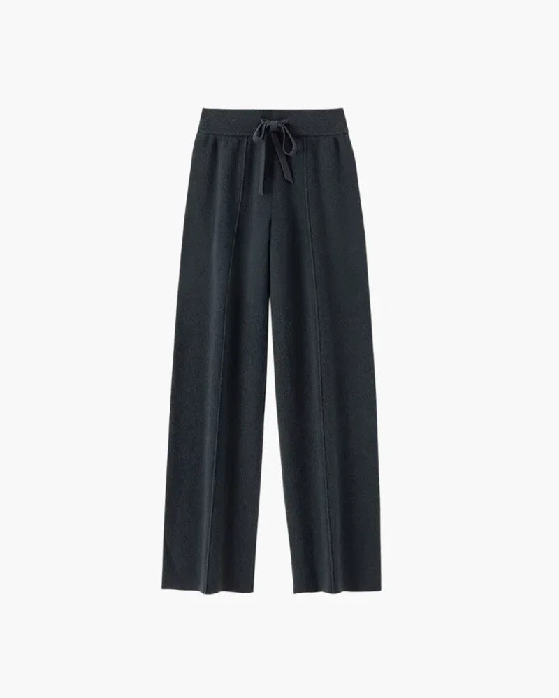 Ewa | Pantalon van pure merinowol