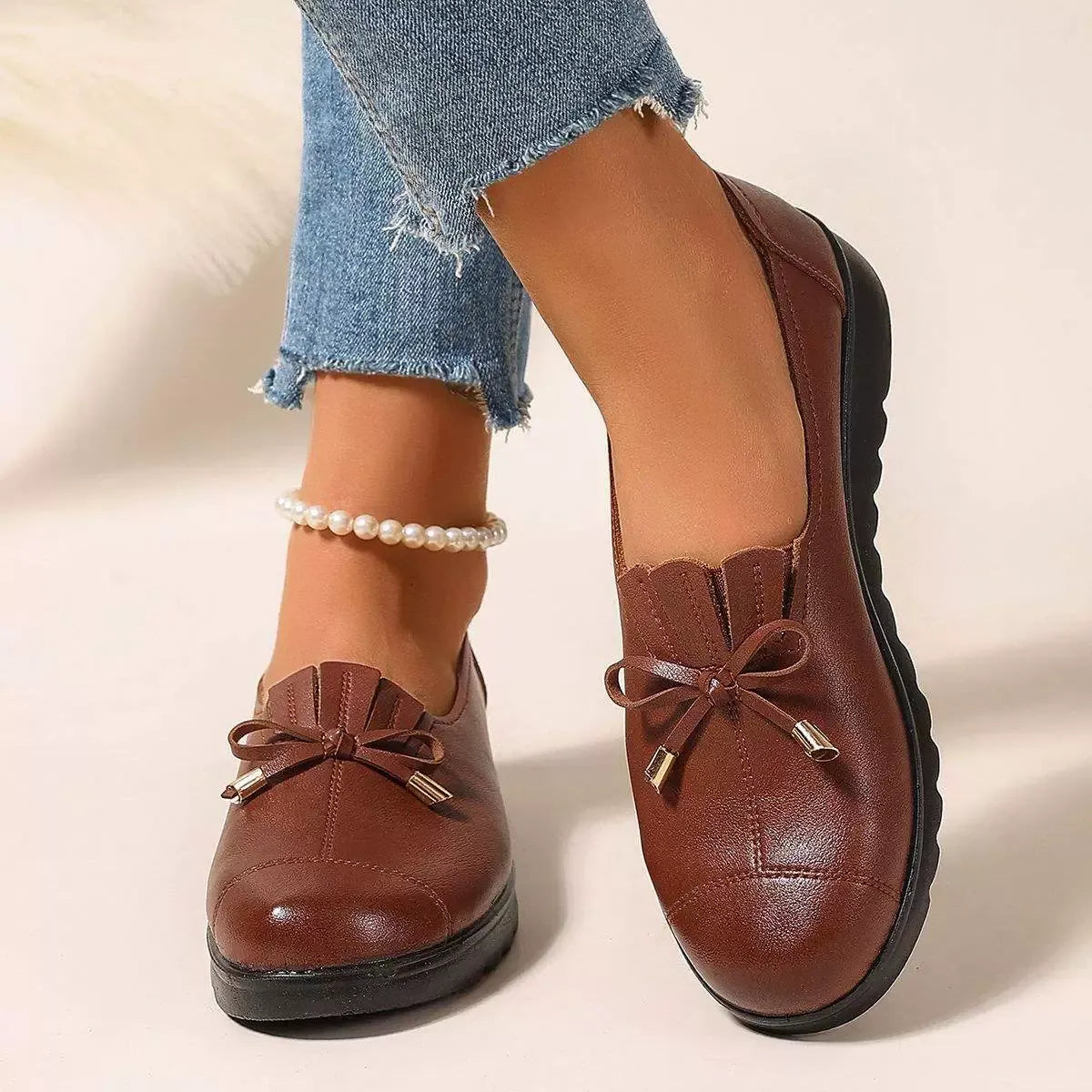 Irène | Mocassins à plateforme