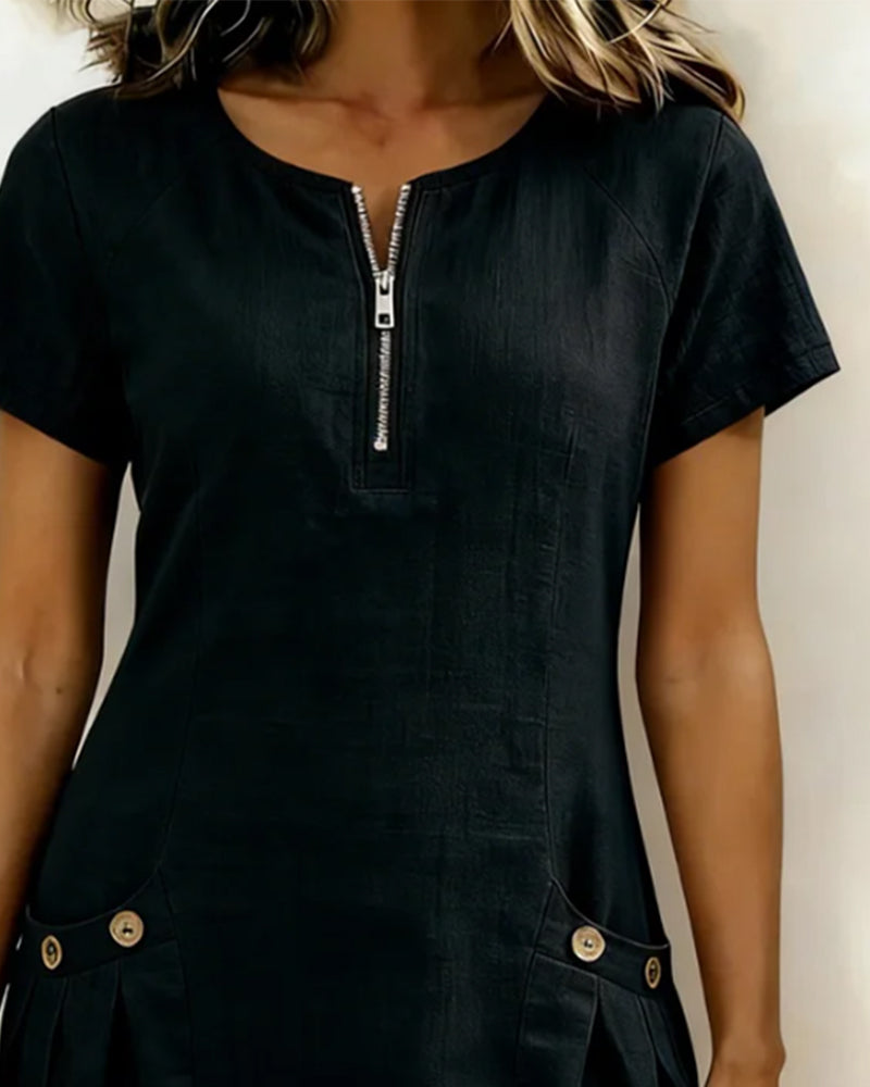Lina™-jurk — Natuurlijke elegantie voor elke dag