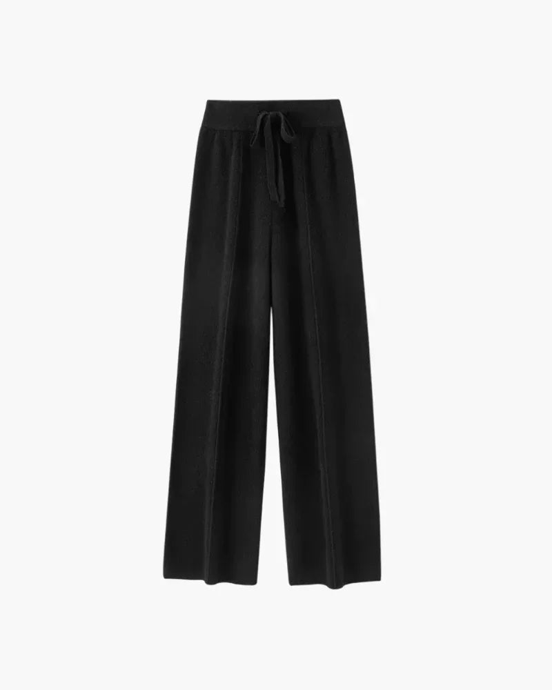 Ewa | Pantalon van pure merinowol
