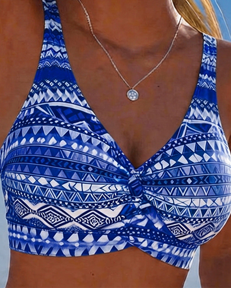 Geometrische bikini (tweedelig)