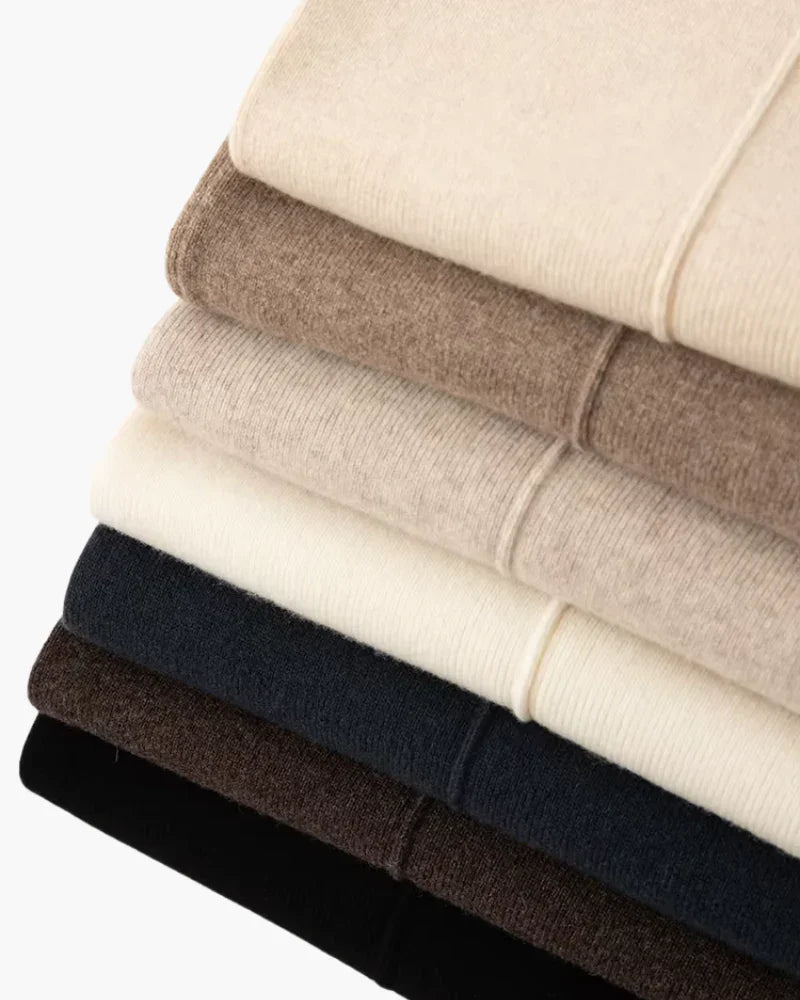 Ewa | Pantalon van pure merinowol