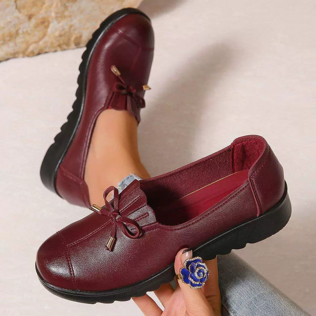 Irène | Mocassins à plateforme