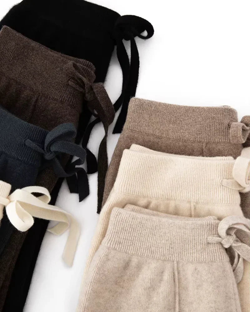 Ewa | Pantalon van pure merinowol