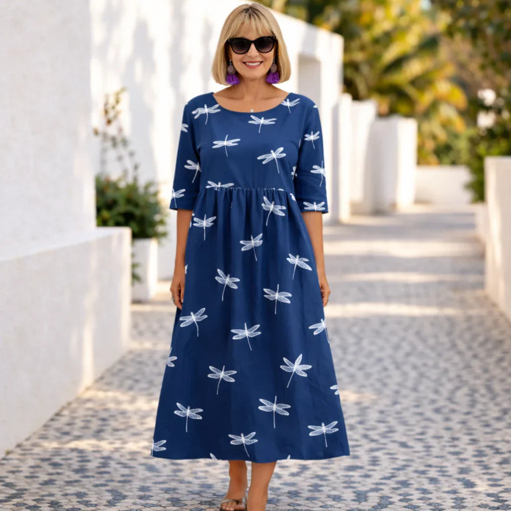 Mary | Zomerse bloemenjurk