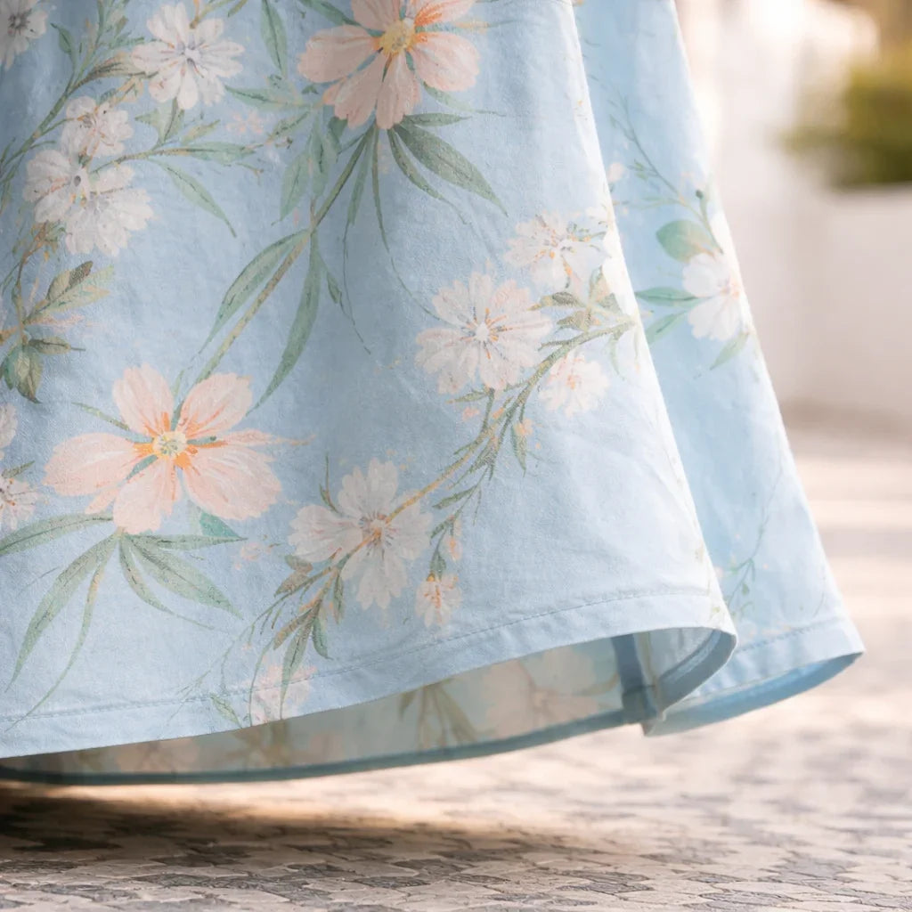 Mary | Zomerse bloemenjurk