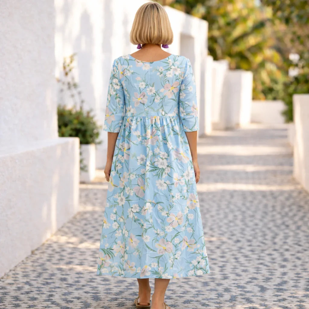 Mary | Zomerse bloemenjurk
