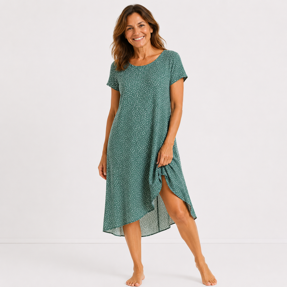 Thaïs - Zomerjurk met delicate print