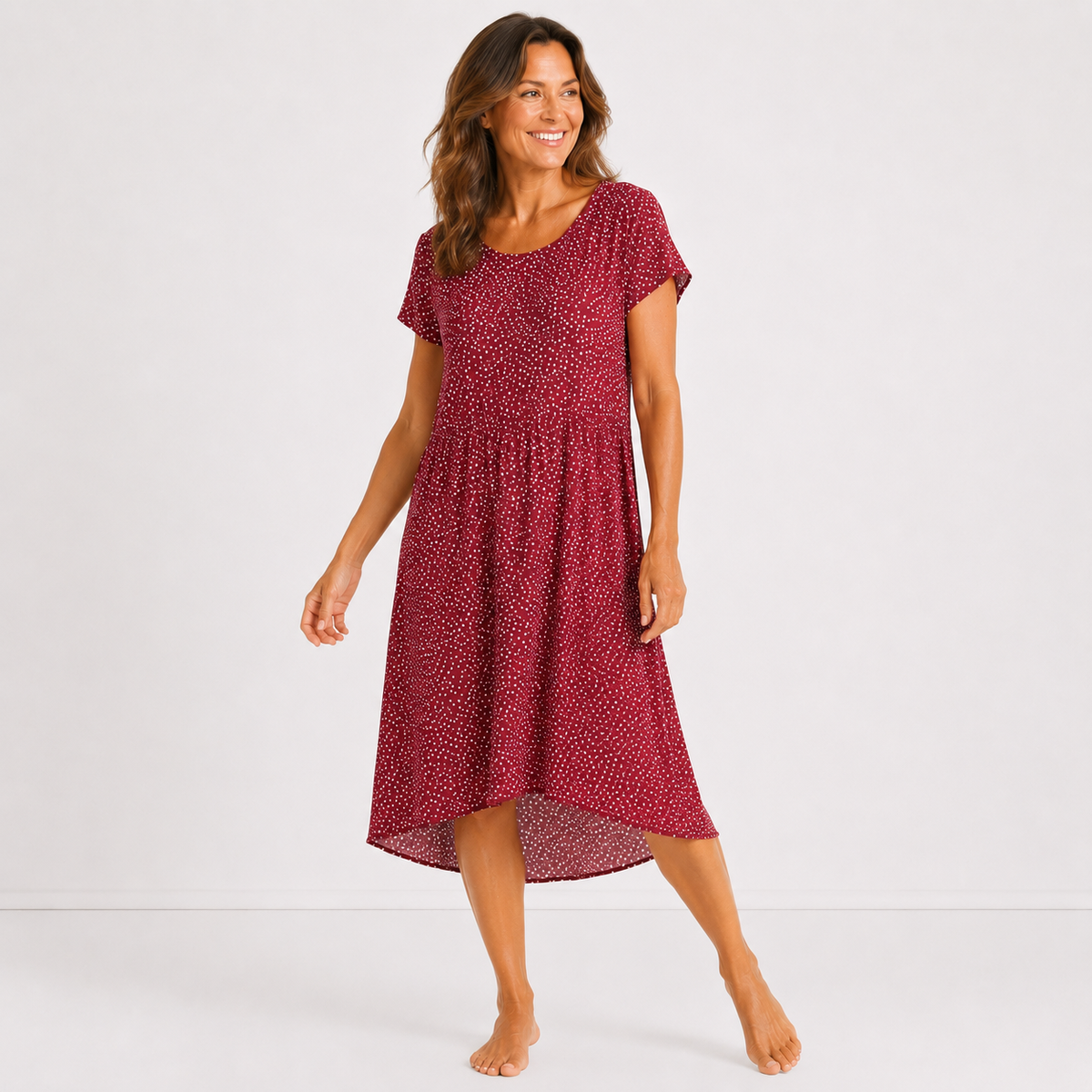 Thaïs - Zomerjurk met delicate print