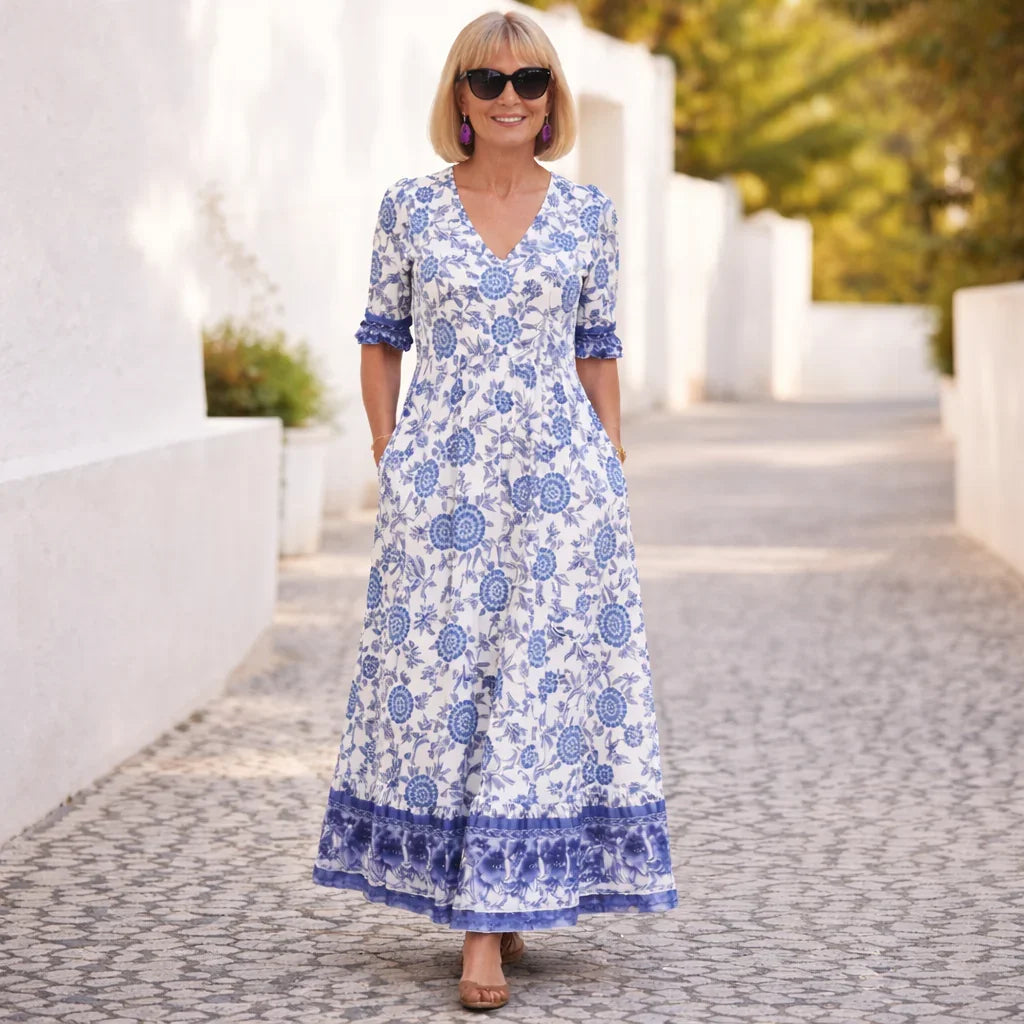 Elly | Elegante bloemenjurk met een luchtige uitstraling