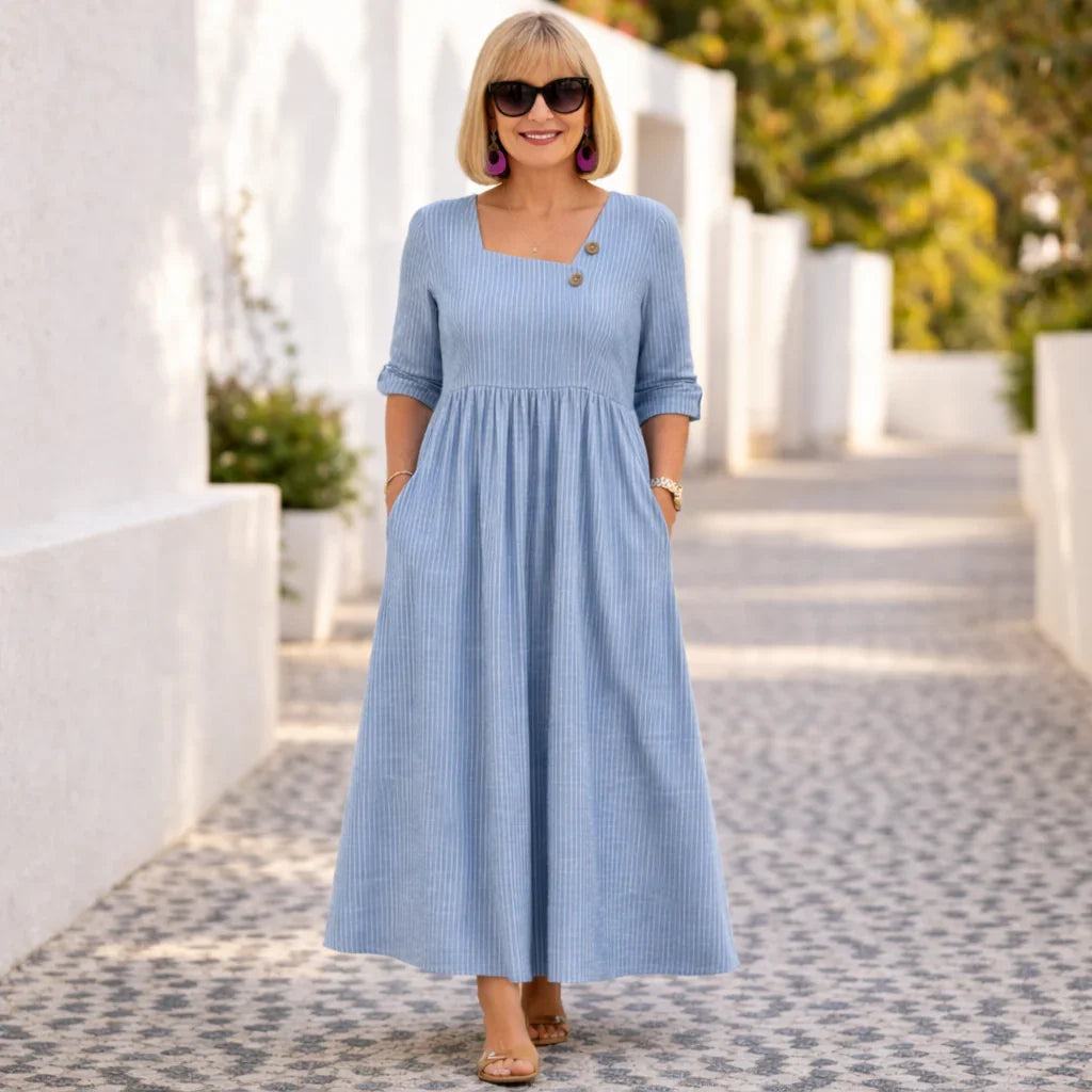 Solange | Elegante midi-jurk