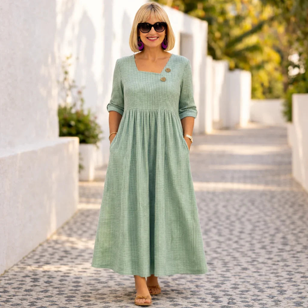 Solange | Elegante midi-jurk