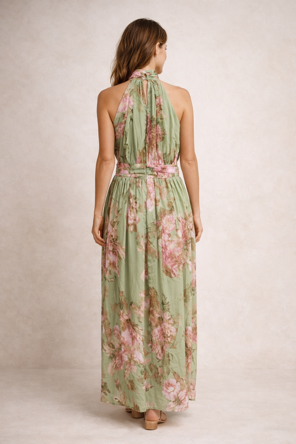 SERENA - Signature Florale Maxi-jurk