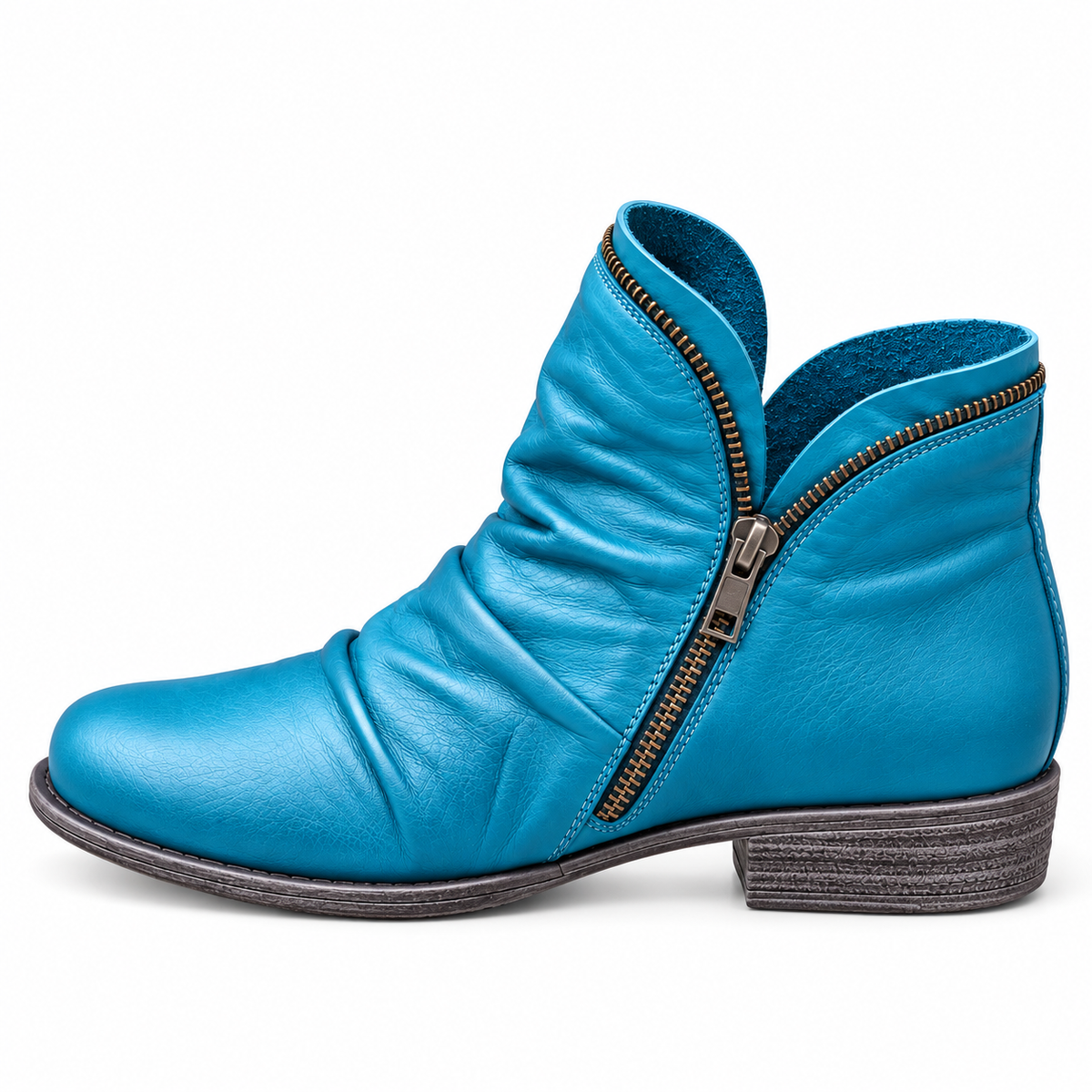 Suzanne | Bottines texturées à petit talon