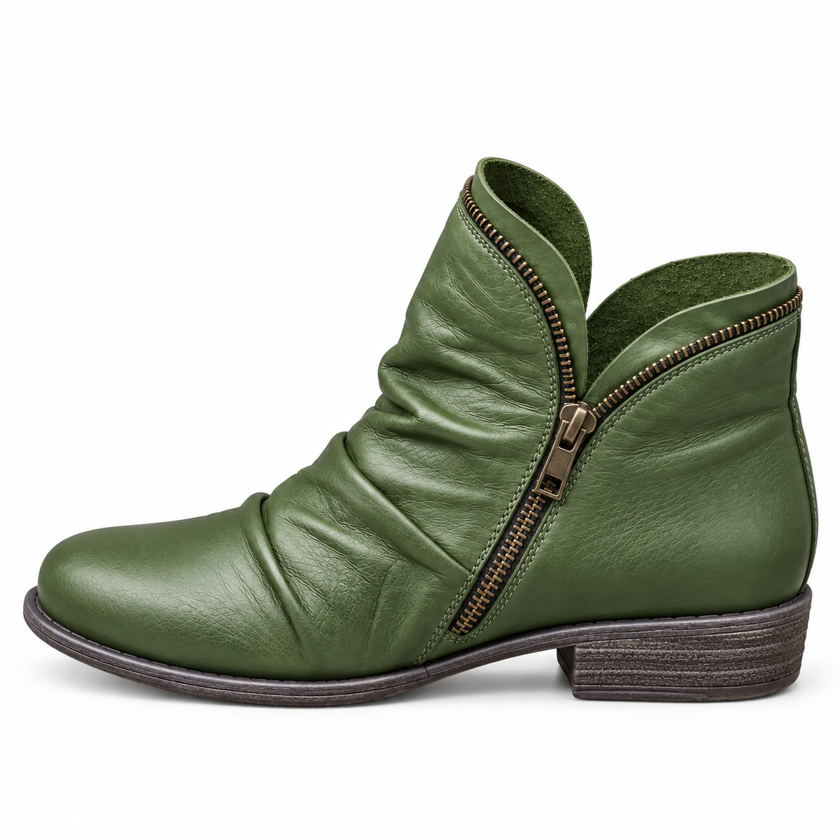 Suzanne | Bottines texturées à petit talon