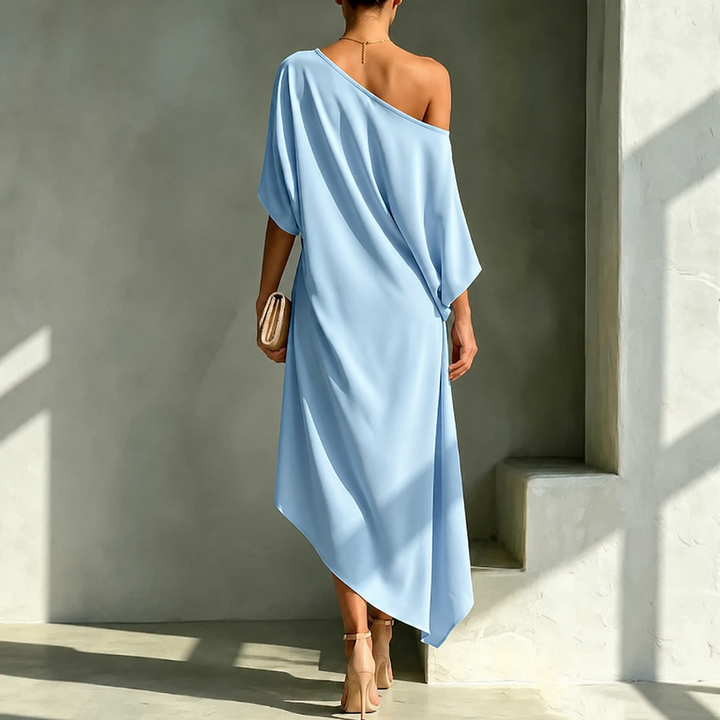 Camila – Robe élégante asymétrique