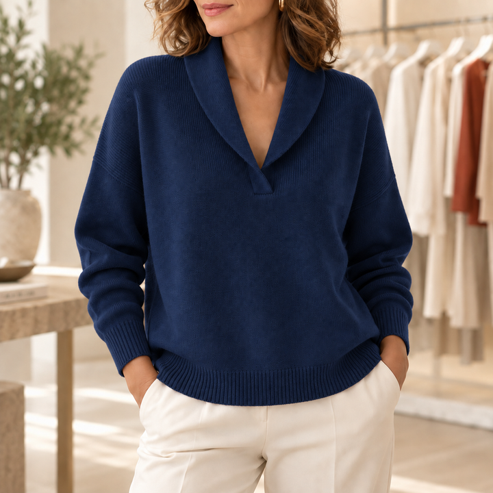 Nella | Pull col V