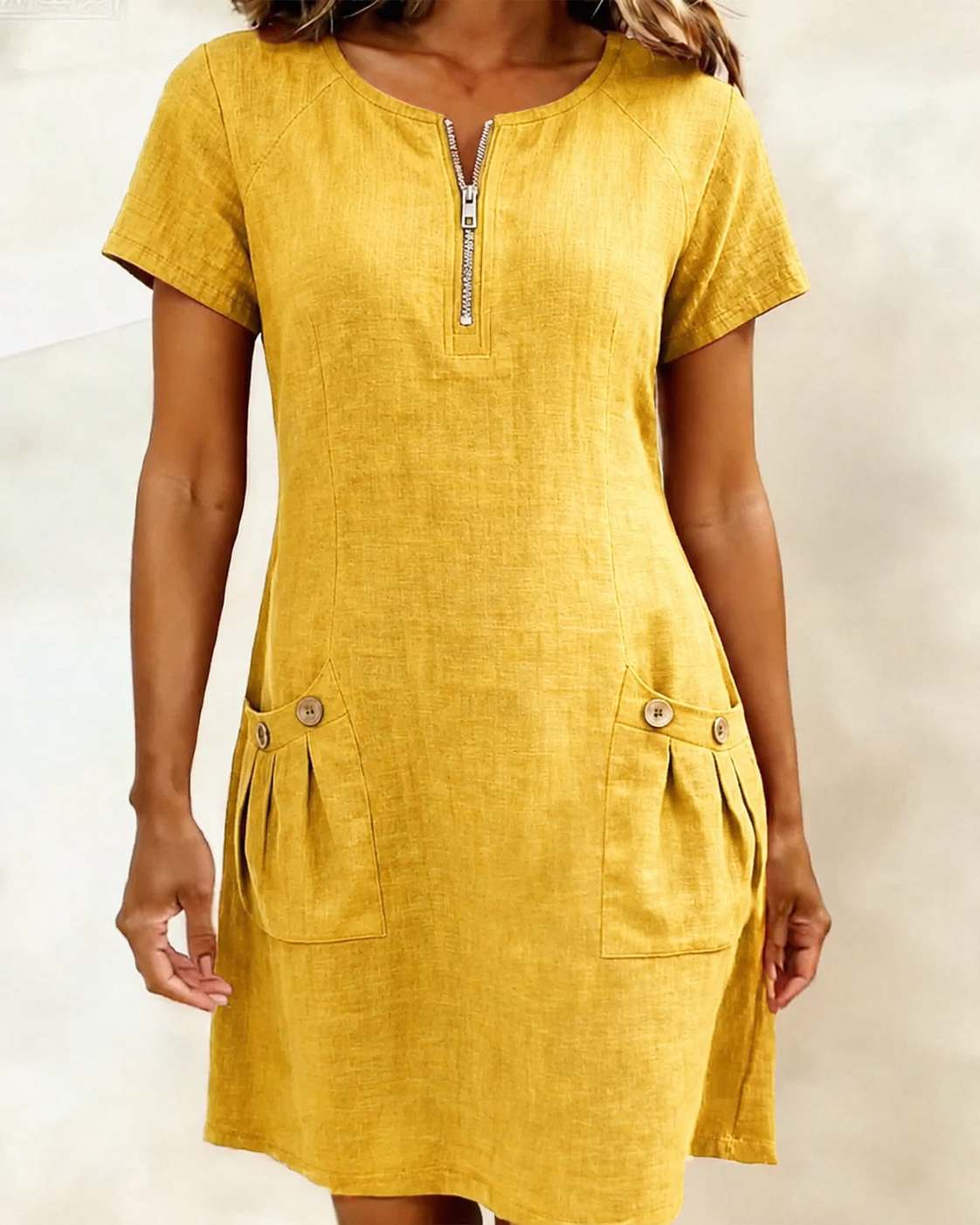 Lina™-jurk — Natuurlijke elegantie voor elke dag