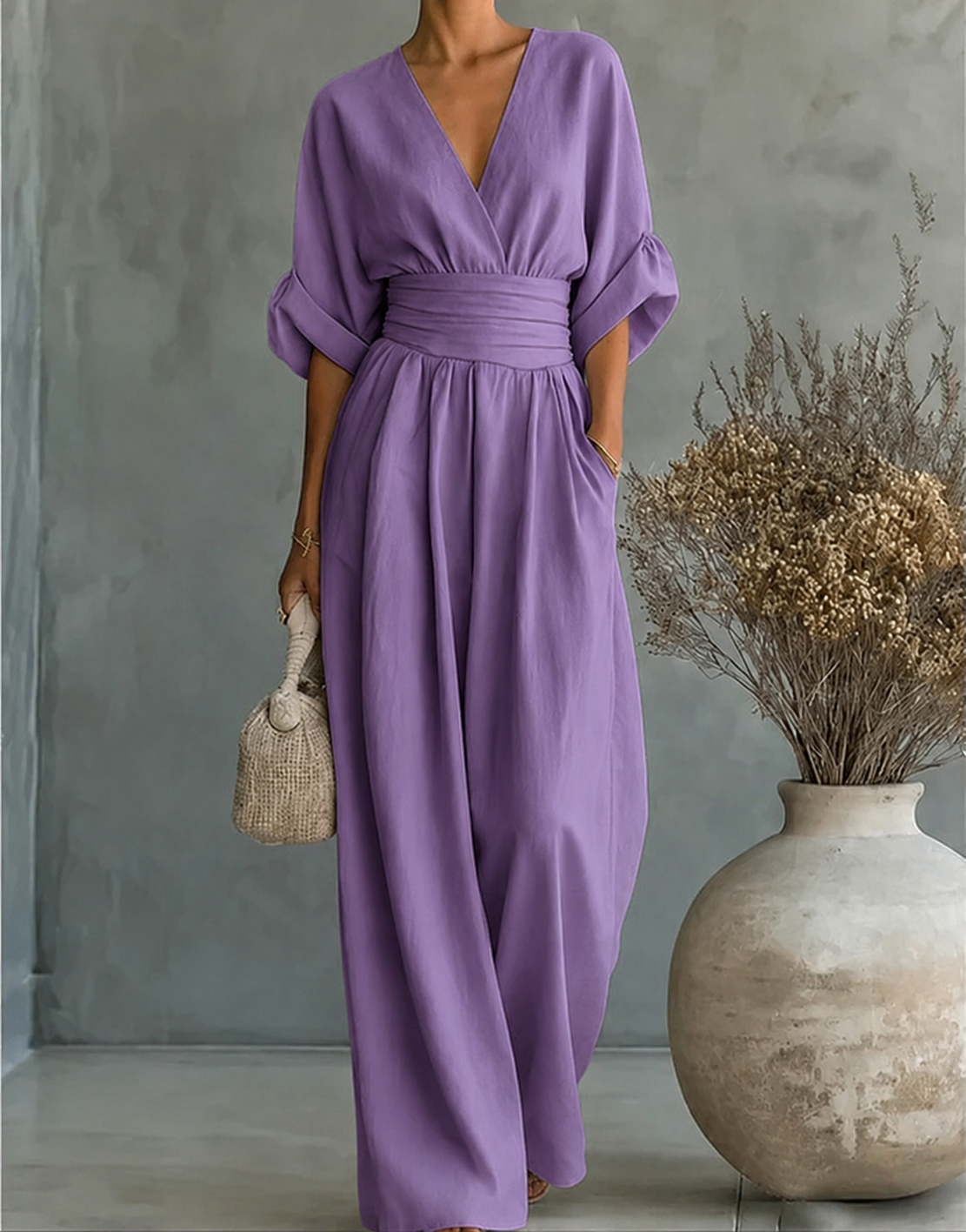 Élise – Elegante, soepelvallende jumpsuit