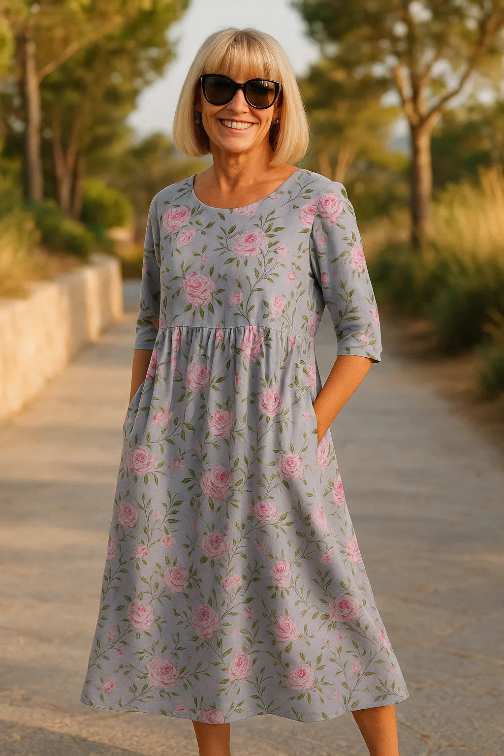 Lily | Midi-jurk - Moeiteloos comfort