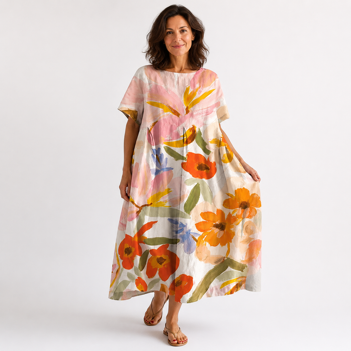 Rosanna | Robe d'été fleurie