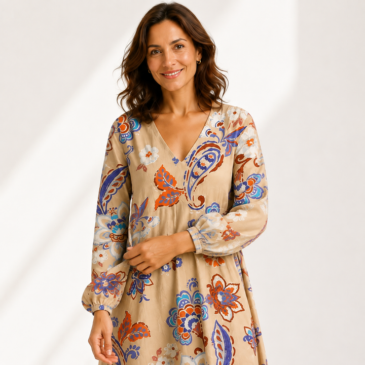 Serena | Robe oversize en lin
