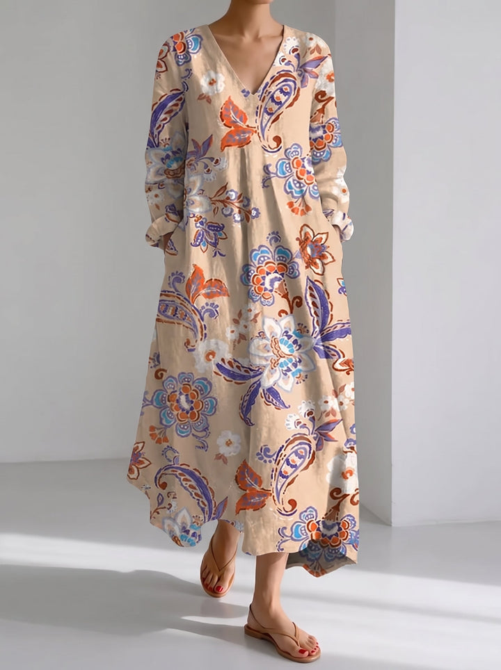 Serena | Robe oversize en lin