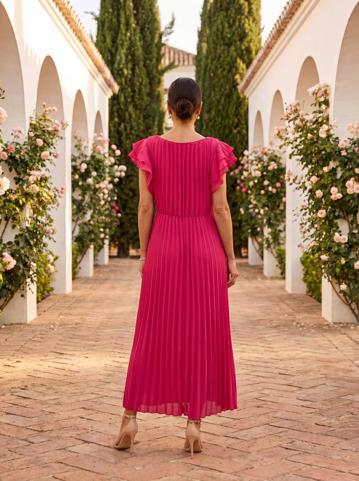 Elegante Selena-jurk van verfijnde tule - Maison Claire et Sylvie