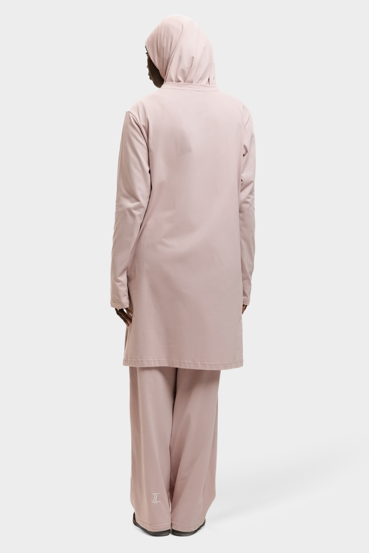 Cotton Training Top Greyish Pink