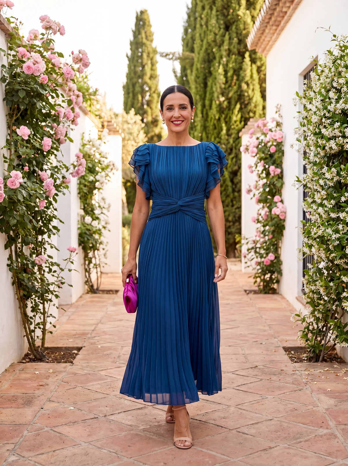 Elegante Selena-jurk van verfijnde tule - Maison Claire et Sylvie