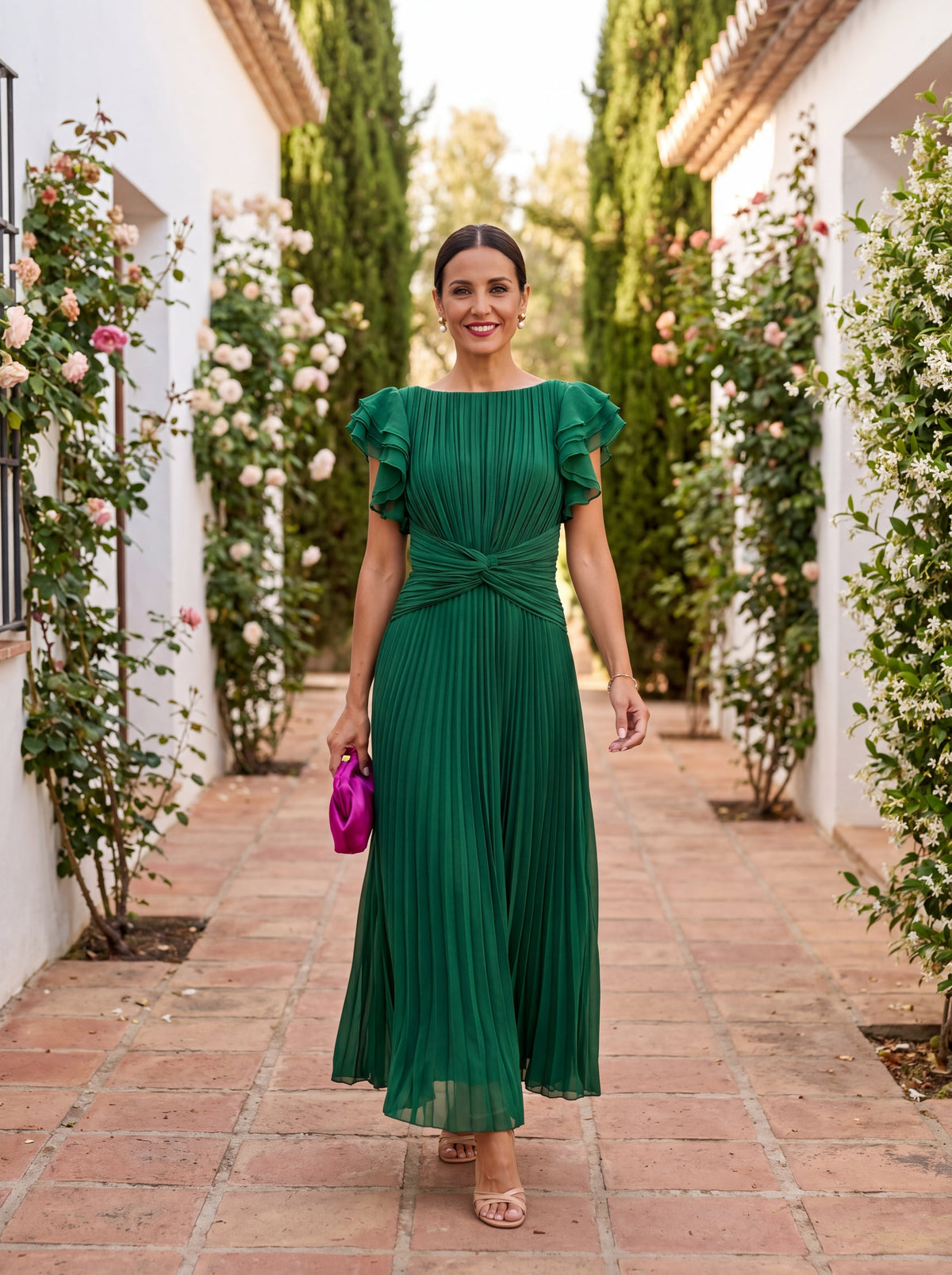 Elegante Selena-jurk van verfijnde tule - Maison Claire et Sylvie