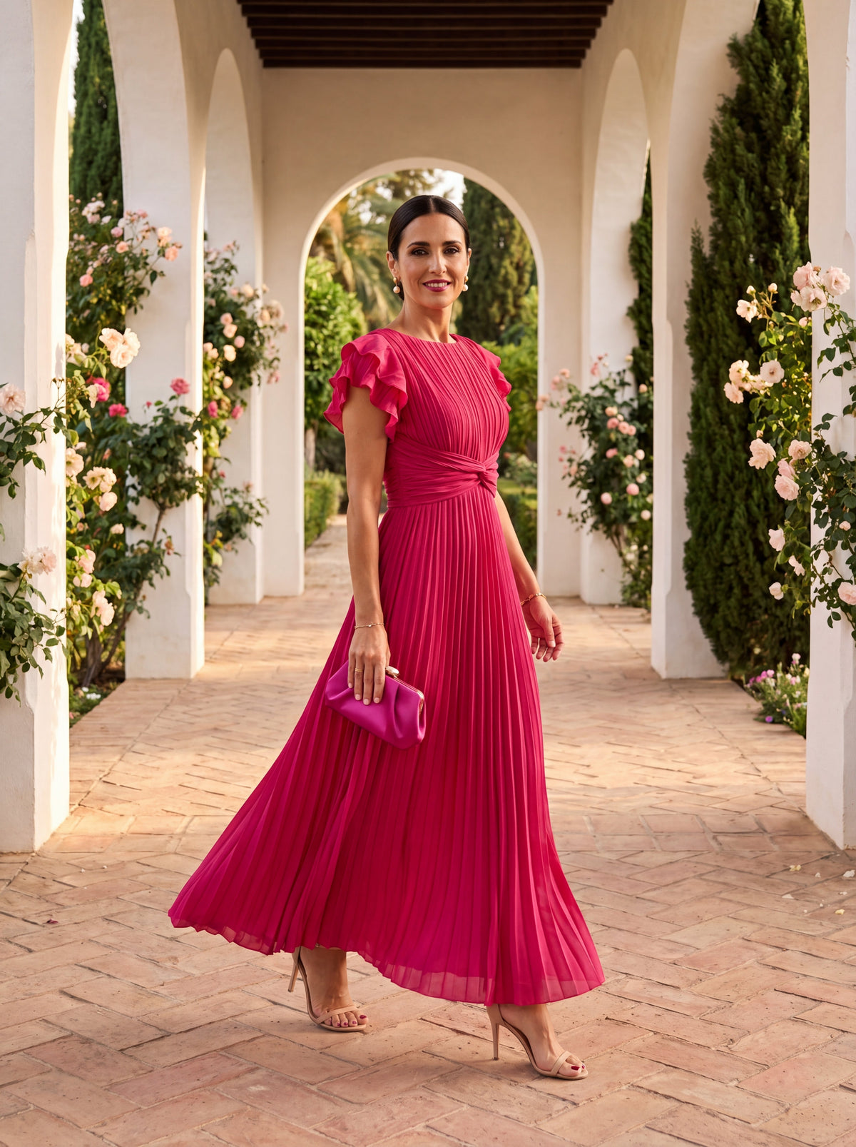 Elegante Selena-jurk van verfijnde tule - Maison Claire et Sylvie