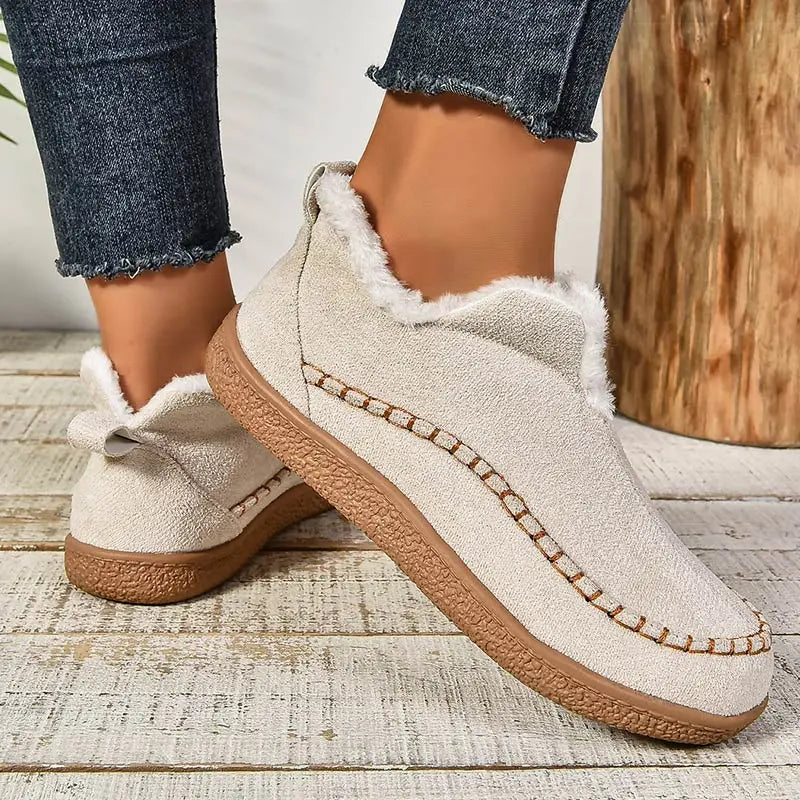 Leslie | Bottines matelassées à doublure chaude