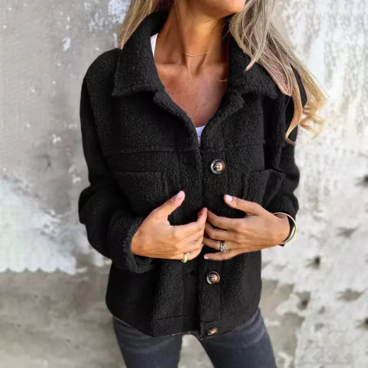 Selina - Veste en laine à texture douce