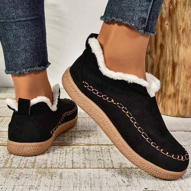 Leslie | Bottines matelassées à doublure chaude